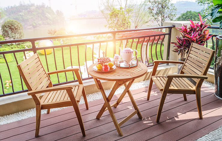 Terrasse Balkon